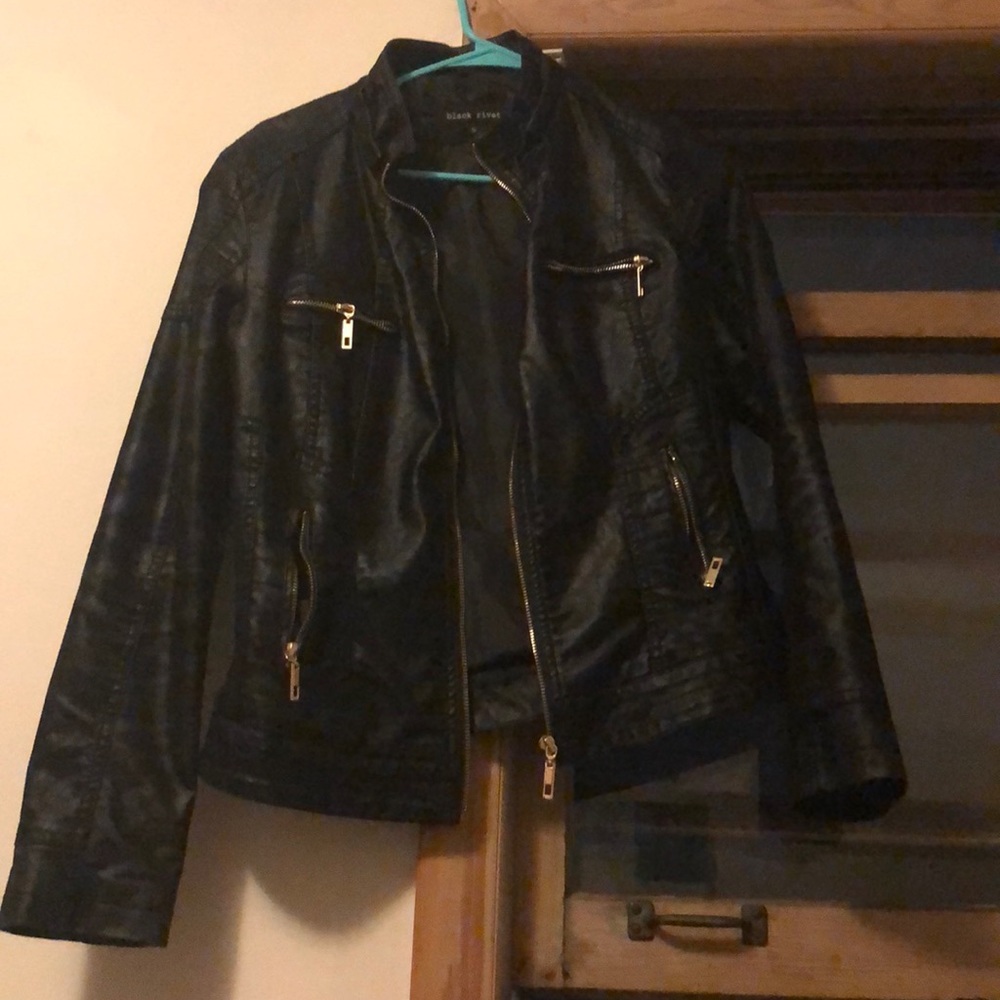 Soft Black Leather jacket